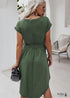 Boho Casual Style Midi Dress Anaya